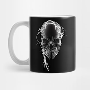 Gothic Roses and Skulls Mug